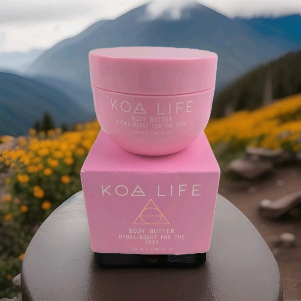 KOA LIFE Body Butter Hydra-Boost For The Skin 4.06 Fl Oz New In Box